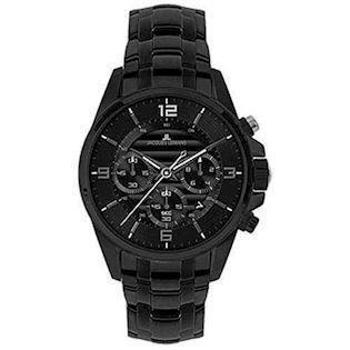 Jacques Lemans Liverpool 44 mm all black men's watch